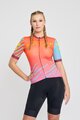 RIVANELLE BY HOLOKOLO Cycling short sleeve jersey - LESS TALK - red/multicolour