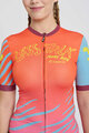 RIVANELLE BY HOLOKOLO Cycling short sleeve jersey - LESS TALK - red/multicolour