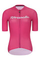 RIVANELLE BY HOLOKOLO Cycling short sleeve jersey - DRAW UP - pink