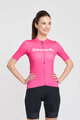 RIVANELLE BY HOLOKOLO Cycling short sleeve jersey - DRAW UP - pink