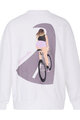 RIVANELLE BY HOLOKOLO hoodie - LETS GO GIRL - white/multicolour