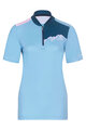 RIVANELLE BY HOLOKOLO Cycling short sleeve jersey - ADVENTURE - blue