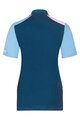 RIVANELLE BY HOLOKOLO Cycling short sleeve jersey - ADVENTURE - blue
