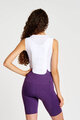 RIVANELLE BY HOLOKOLO Cycling bib shorts - NOVEL PRO - purple