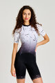RIVANELLE Cycling skinsuit - TEMPO - white/black