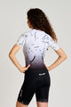 RIVANELLE Cycling skinsuit - TEMPO - white/black