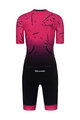 RIVANELLE BY HOLOKOLO Cycling skinsuit - TEMPO - pink/black
