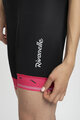 RIVANELLE BY HOLOKOLO Cycling skinsuit - TEMPO - pink/black