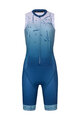 RIVANELLE BY HOLOKOLO Cycling skinsuit - SNIPP - white/turquoise