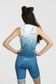 RIVANELLE BY HOLOKOLO Cycling skinsuit - SNIPP - white/turquoise
