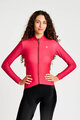 RIVANELLE Cycling winter long sleeve jersey - PERFORMANCE WINTER - bordeaux