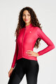RIVANELLE Cycling winter long sleeve jersey - PERFORMANCE WINTER - bordeaux