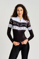 RIVANELLE Cycling winter long sleeve jersey - FROSTTRAIL WINTER - black/white