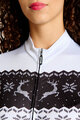 RIVANELLE Cycling winter long sleeve jersey - FROSTTRAIL WINTER - black/white