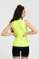 RIVANELLE BY HOLOKOLO Cycling sleeveless jersey - PURE - yellow
