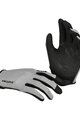 IXS Cycling long-finger gloves - CARVE DIGGER - grey/black