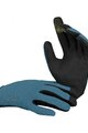 IXS Cycling long-finger gloves - KIDS CARVE - blue/black