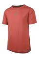 IXS Cycling short sleeve jersey - FLOW MERINO - red