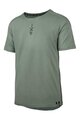 IXS Cycling short sleeve jersey - FLOW MERINO - green