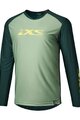 IXS Cycling summer long sleeve jersey - TRIGGER LITE 1.0 - green