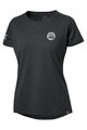 IXS Cycling short sleeve t-shirt - FLOW 1.2 W - black