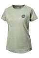 IXS Cycling short sleeve t-shirt - FLOW 1.2 W - green