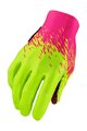 SUPACAZ Cycling long-finger gloves - SUPAG - yellow/pink