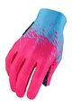 SUPACAZ Cycling long-finger gloves - SUPAG - blue/pink