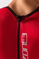 ZONE3 Cycling skinsuit - STEAMLINE - black/red