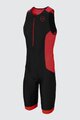 ZONE3 Cycling skinsuit - AQUAFLO PLUS  - black/red