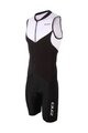 ZONE3 Cycling skinsuit - LAVA - black/white