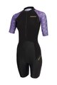 ZONE3 Cycling skinsuit - LAVA   - black/purple