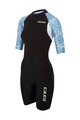 ZONE3 Cycling skinsuit - LAVA  - black/blue/white
