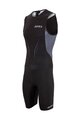 ZONE3 Cycling skinsuit - AEROFORCE-X  - black/grey