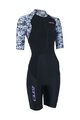 ZONE3 Cycling skinsuit - LAVA - black/blue