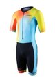 ZONE3 Cycling skinsuit - ACTIVATE+  - black/blue/yellow