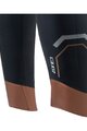 ZONE3 Cycling skinsuit - THERMAL AGILE - black/gold