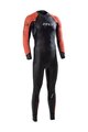 ZONE3 Cycling skinsuit - VENTURE - black/orange