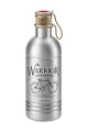 ELITE Cycling water bottle - VINTAGE ALU 600 - silver