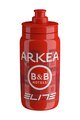 ELITE Cycling water bottle - FLY ARKEA B&B HOTELS 550 - red