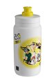 ELITE Cycling water bottle - FLY TOUR DE FRANCE FAMMES 550 - white/yellow