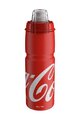 ELITE Cycling water bottle - JET PLUS 750 COCA COLA - red