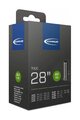 SCHWALBE tyre tube - AV15 700x18/28C AV 40mm - black