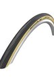 SCHWALBE tyre - LUGANO II 700x25C K-GUARD 50EPI - black/beige