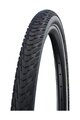 SCHWALBE tyre - MARATHON E-PLUS 700x38C (40-622) TWIN SKIN SMART DUAL GUARD - black