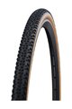 SCHWALBE tyre - X-ONE ALLROUND 700x33C RACEGUARD 67EPI - black/brown
