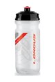 LONGUS Cycling water bottle - TESA 600ml - transparent/red