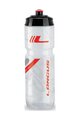 LONGUS Cycling water bottle - TESA 800ml - transparent/red