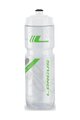 LONGUS Cycling water bottle - TESA 800ml - transparent/green