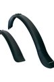 LONGUS mudguard - FENDER SET 26-28 - black